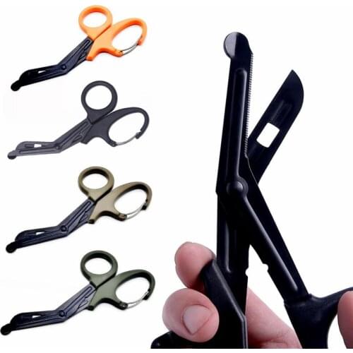 Survive Paramedic Medical Rescue Scissor Trauma Gauze IFAK Emergency First Aid Shear Outdoor Bandage Nurse Utility Camp Hike