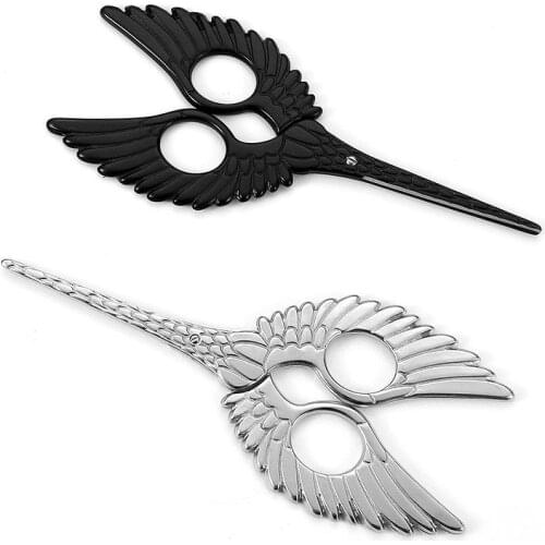 Stainless Steel Scissors Vintage Wings ShapeScissors European Classic Vintage Sewing Scissors Craft Scissors for Needlework