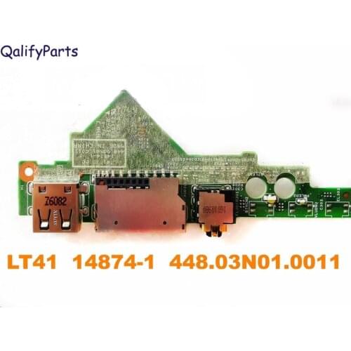 Original Laptop IO Board for Lenovo YOGA 500 Flex3 1580 1570 Edge2 15 Flex 3-1480 80r3 Audio board LT41 14874-1 448.03N01.001