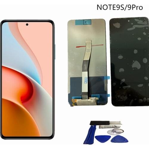Original lcd For Xiao mi Redmi Note 9pro Lcd Display Touch Screen Digitizer Assembly Replacement With Redmi 9s/redmi 9 pro
