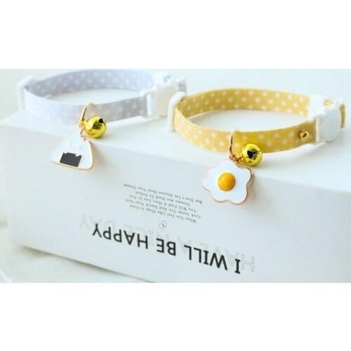 Cat collar dog collar cat collar with bell kitten collar kitten accessories pet collar pet supplies