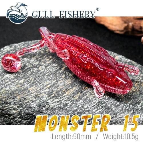 GULL FISHERY Popper Top Water Floating Fishing Lure Soft Lure Wobblers Pike And Bass Swimbait Artificial Jigging Texas Rig