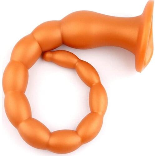 Super Long Silicone Butt Plug Anal Beads Ball Sex Toy For Beginners Man Women Couples Anus Masturbator Prostate Massager Erotic