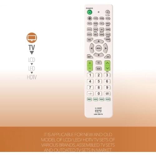 Universal English Version Remote Control H 1880E for LCD LED TV Portable Control H1880E Fernbedienung