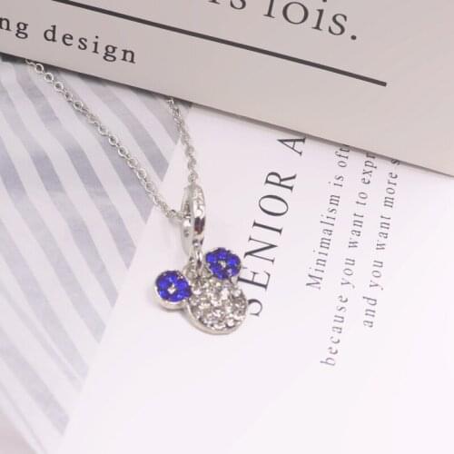 1 Pcs/Lot Bohemian Fashion Mitchie Head Pendant Necklace for Women Jewelry