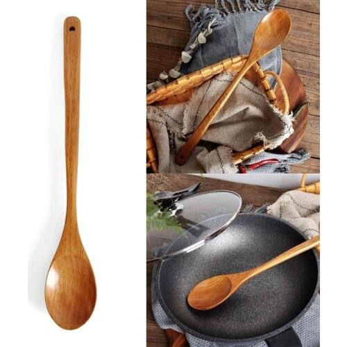 16.5 inch Giant Wood Spoon Long Handled Wooden Spoon For Cooking And Stirring