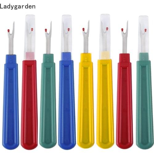 20PCS 14.5cm Seam Ripper Cross Stitch Sewing Tools Sharp Stitches Removed Tool Safe Plastic Handle Craft Thread Cutter