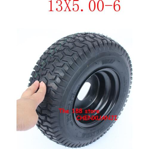 2019 HOT sale GO KART KARTING ATV UTV Buggy 13X5.00-6 Inch Wheel Tubeless Tyre Tire With Hub
