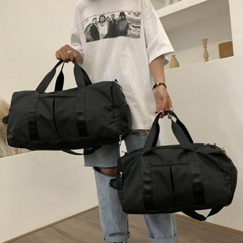 2021 Trendy Fashion Womens Gym Bag Oxford Cloth Wet And Dry Separation Travel Bags Large Capacity Leisure Portable Yoga Bags
