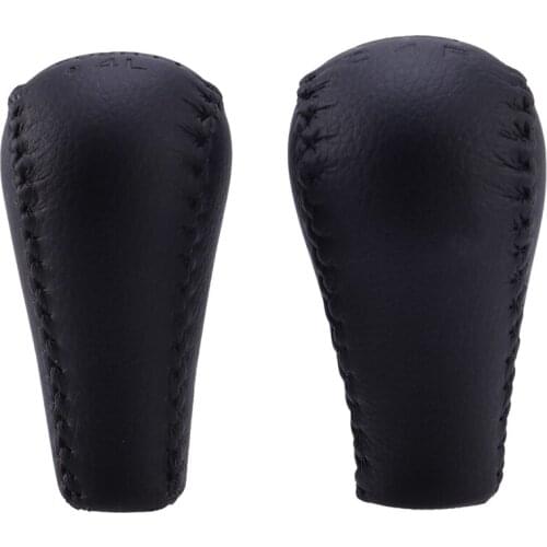 5 Speed Lether Car Gear Shift Konb Gaiter Shifter Knob for NISSAN Patrol GU Y61 Transmission Gear Knob