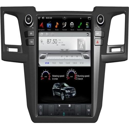 2 DIN Android 9.0 Tesla Style 12.1" car radio GPS Navigation for Toyota Fortuner 2005-2014 2015 autoradio 2 din multimedi Stereo