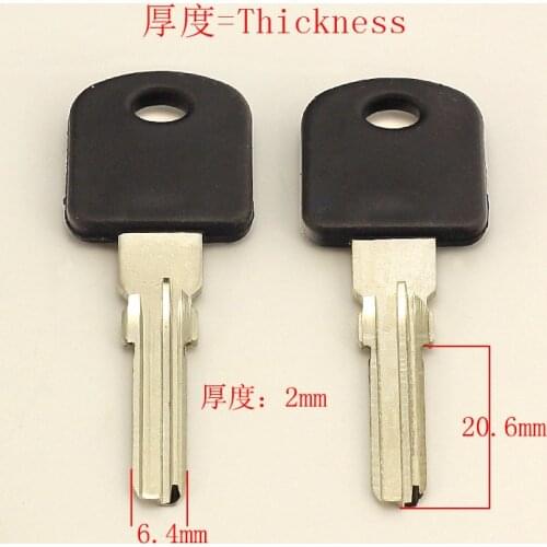 B207 Glue wire embryo left blank key 20 pieces/lot