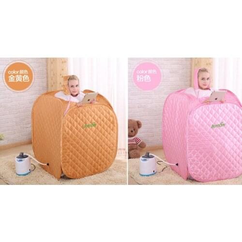 Household Single Steam sauna box steamer folding fumigation machine Khan steam machine 2 colors
