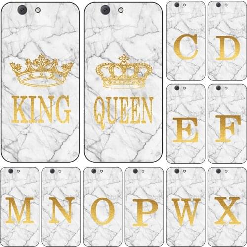 Phone Case for ZTE Blade Z10 A512 A520 A530 White Marble Golden English Letter Fashion Name Back Cover Fundas Shell