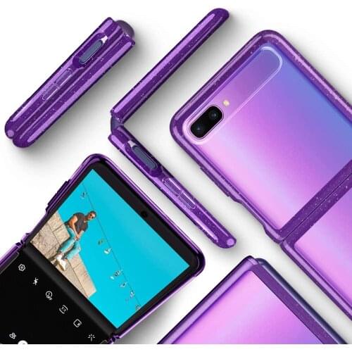 Spigen For Samsung Galaxy Z Flip Case 5G SM-F700N Ultra Hybrid Case Hard Protective Cover Flexible Bumper Protection