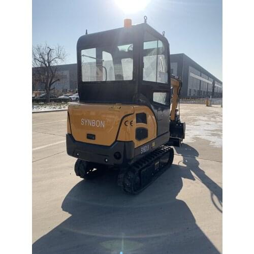 Hydraulic 1.8Ton Digger Famous Engine Mini Crawler Excavator SYNBON Machine