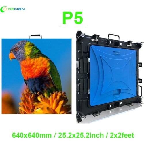Cabinet p5 led display module china hd p5 led display screen hot xxx photos Event Rental LED Screen Board 64X64