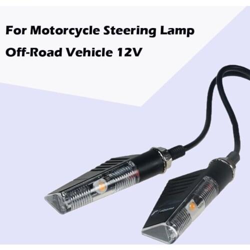 For Motorcycle Steering Lamp Off-Road Vehicle 12V Street Sports Car Direction Led Modification Accessories Cornering Lamp