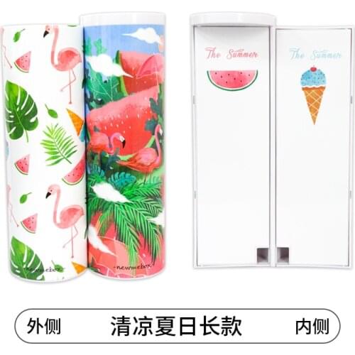 Agenda 2020 2021 High Capacity Pencil Case With Pen Calculator Solar Erasable Kawaii Pencil Boxes Stationery for School Supplies