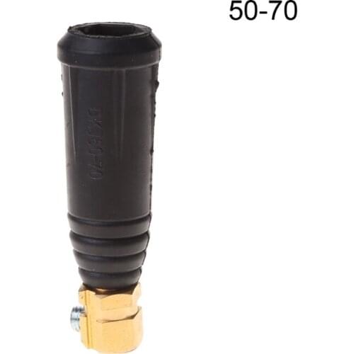 Europe Welder Quick Fitting Male Cable Connector Socket DKJ 10-25 50-70 Plug Adaptor Female Insert Welding Machine 40JE