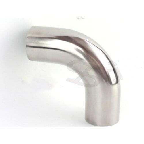 Free shipping 304 /316 Sanitary Stainless Tri Clamp 90 Degree Elbow