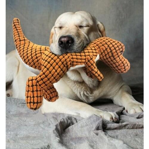 Funny Dog Cat Chew Toys Pet Toys Factory Direct Supply, Large Toys Interactive Squeak Dinosaur Kitten Supplies Animals Bite Plus