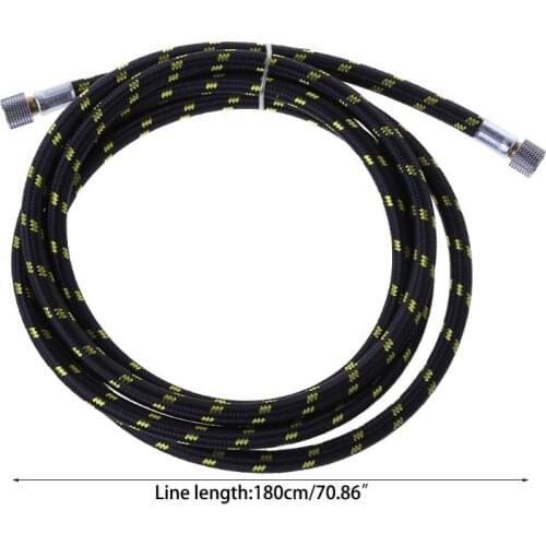 180CM High Quality Nylon Braided Airbrush Air Hose Spray Pen Woven Pipe