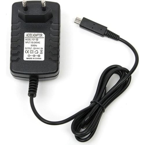 Microsoft Charger EU Plug For Acer 12V 1.5A 18W Tablet Battery Charger For Acer Iconia Tab A510 A700 A701 Power Supply Adapter