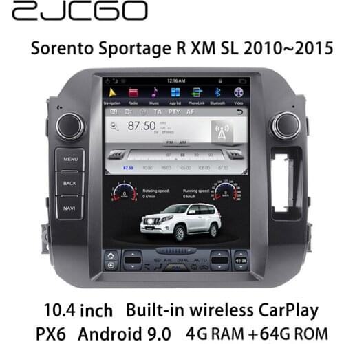 Car Multimedia Player Stereo GPS DVD Radio Navigation NAVI Android Screen for Kia Sorento Sportage R XM SL 2010~2015