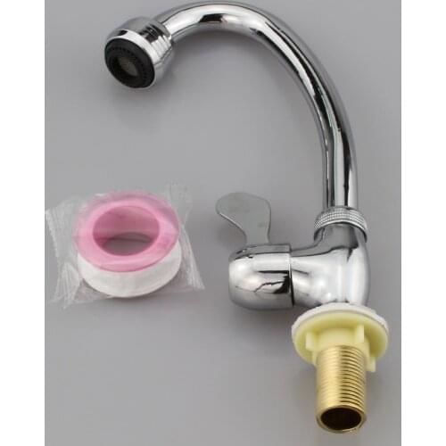 2015 Promotion Rushed Classic None Torneira Kitchen Tap Project-specific Iron Water Kitchen Single Cold Faucet Sink With Swivel