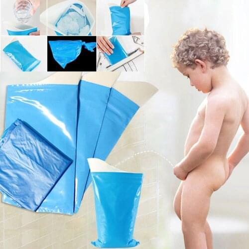 600CC Emergency Portable Urination Camping Urine Device Funnel Urine Bag Mini Toilet W.C Pee Soft Convenient for Outdoor Use