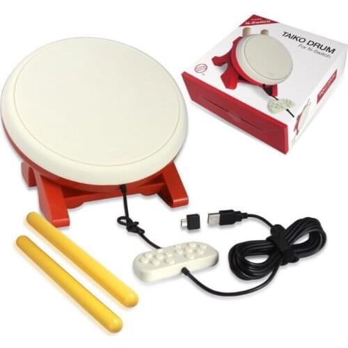 Taiko Drum for Nintend switch with drumstick set game accessories for NS Switch
