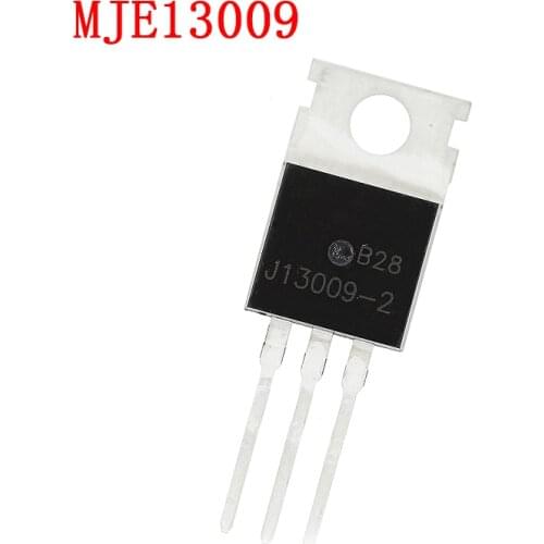 10PCS MJE13009 E13009-2 13009 E13009 TO-220 Bipolar junction transistor (BJT) TO-220 NPN FASTSW PW New original