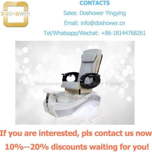 Doshower DS-W88-A luxury pedicure chair manicure table with pedicure salon machine nail table for pedicure sofa chair