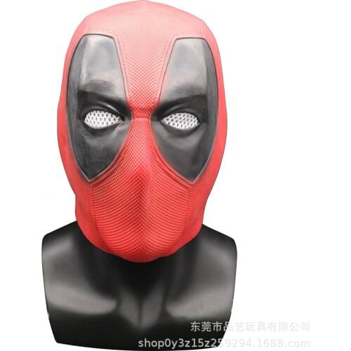 Halloween Movie Deadpool Cosplay Reality Adult Party Mask Death Mask Horror Carnival Cosplay Mask