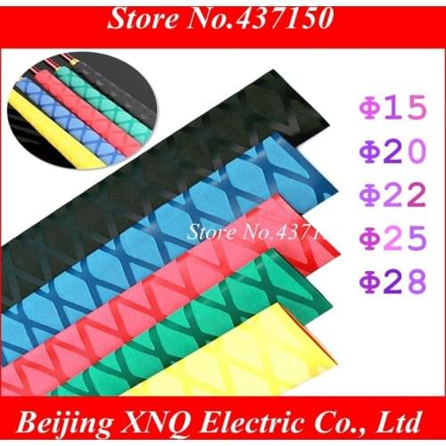 New Diameter 15mm 20mm 22mm 25mm 28mm fishing rod racket tripod slip insulation heat shrinkable tube fishing heat shrink