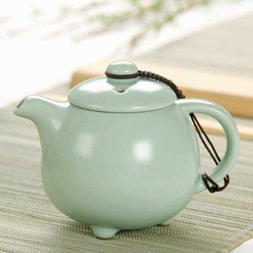 Special genuine Ru kiln teapot teapots tea pot Kung Fu ceramic teapot tea set oolong puer kettle onsale