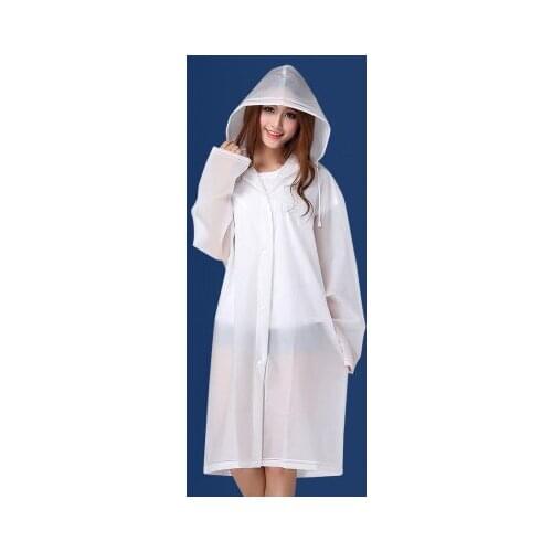 Travel travel on foot portable raincoat translucent adult male and female conjoined raincoat poncho