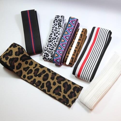 Variety Elastic Bands 25~60MM Elastic Ribbon Clothing Bags Trousers Elastic Rubber DIY Sewing Accessories rubber band