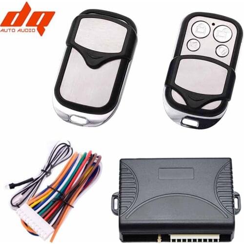 Universal 2-Way Car Alarm Vehicle System Protection Security System Keyless Entry Siren + 2 Remote Control Burglar