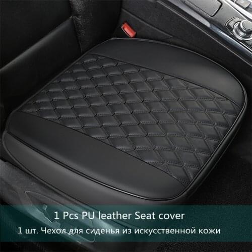 Universal Car Seat Covers Set Leather Car Seat Protector PU Car Interior Seats Cushion Mats Chair Carpet Pads Auto Accessories