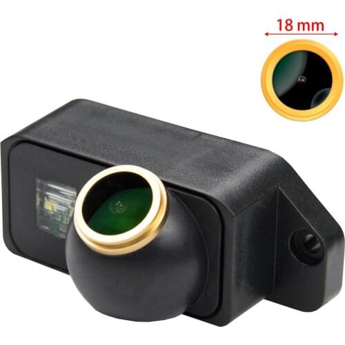 Free Filter Waterproo HD 1280 * 720P Car Rear Camera Plate Light for Toyota LC Land Cruiser Prado 120 150 Series A 2002-2008 Mi