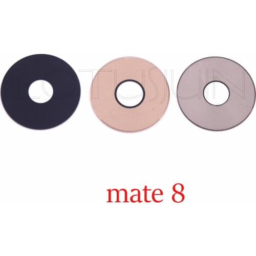 1pcs back rear camera glass lens with sticker for Huawei Ascend Mate 8