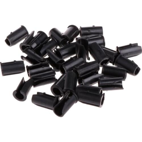 30Pcs U Type MTB Mountain Bike Frame Buckle Bicycle Brake Cable Guides Clips New