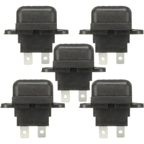 5pcs Car Boat Truck 30A Amp Metal Auto Blade Standard Fuse Holder Boxes w/ Cover Car Accessories