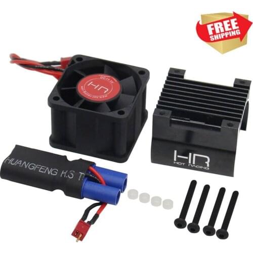 RC Radio control car HR 40mm Twister Motor Cooling Fan with plug 1/7 1/8 40x40x28 with EC5 option upgrade parts