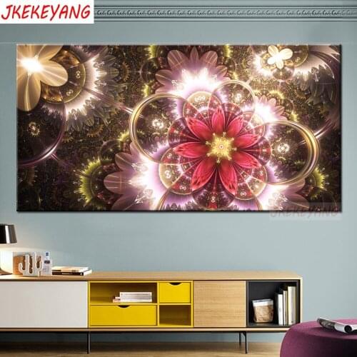 Large 5D Diy diamond painting Abstract flower Diamond Mosaic Rhinestone Embroidery cross stitch Y3708
