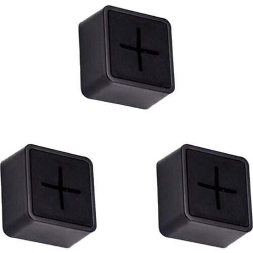 Towel Holder for Bathroom - Self Adhesive Kitchen Towel Hanger Grabber, Wall Mount Dish Towel Hooks , 3 Pack Black