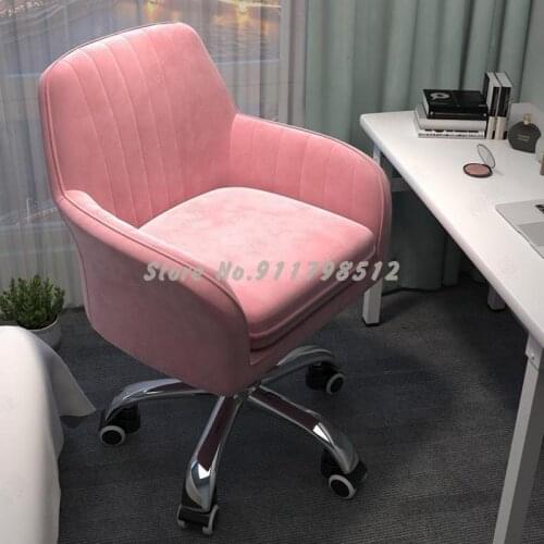 Net celebrity computer chair backrest office chair home dormitory lifting rotating gaming chair bedroom college student makeup