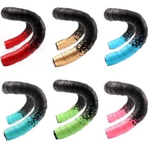 Bicycle Handlebar Tap Road Bike Anti Vibration PU EVA Belt Road Bike In-Mold HandleBar Tape Wear-resistant and Anti-skid